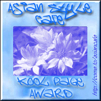 Asian Style Cafe Kool Page Award